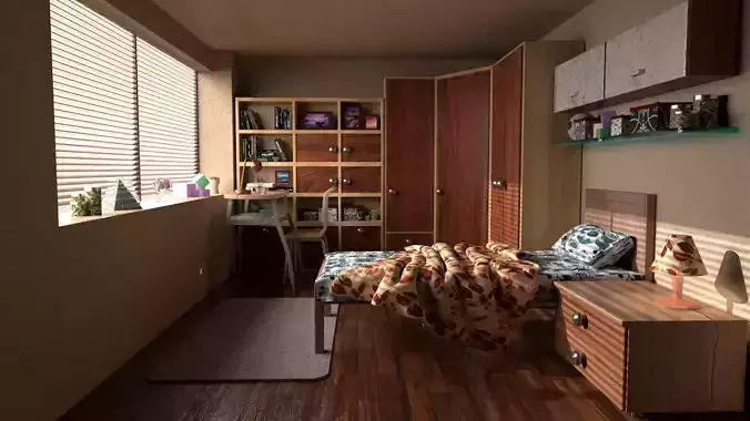 Interior Visualization 3D model