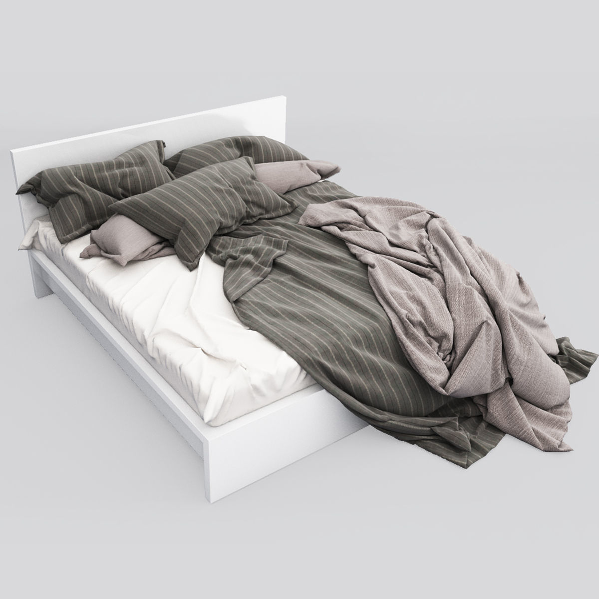 Bed collection 12 3D model_10
