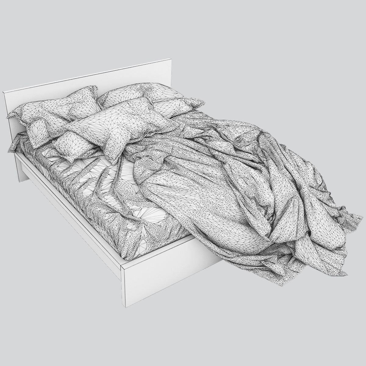 Bed collection 12 3D model_11