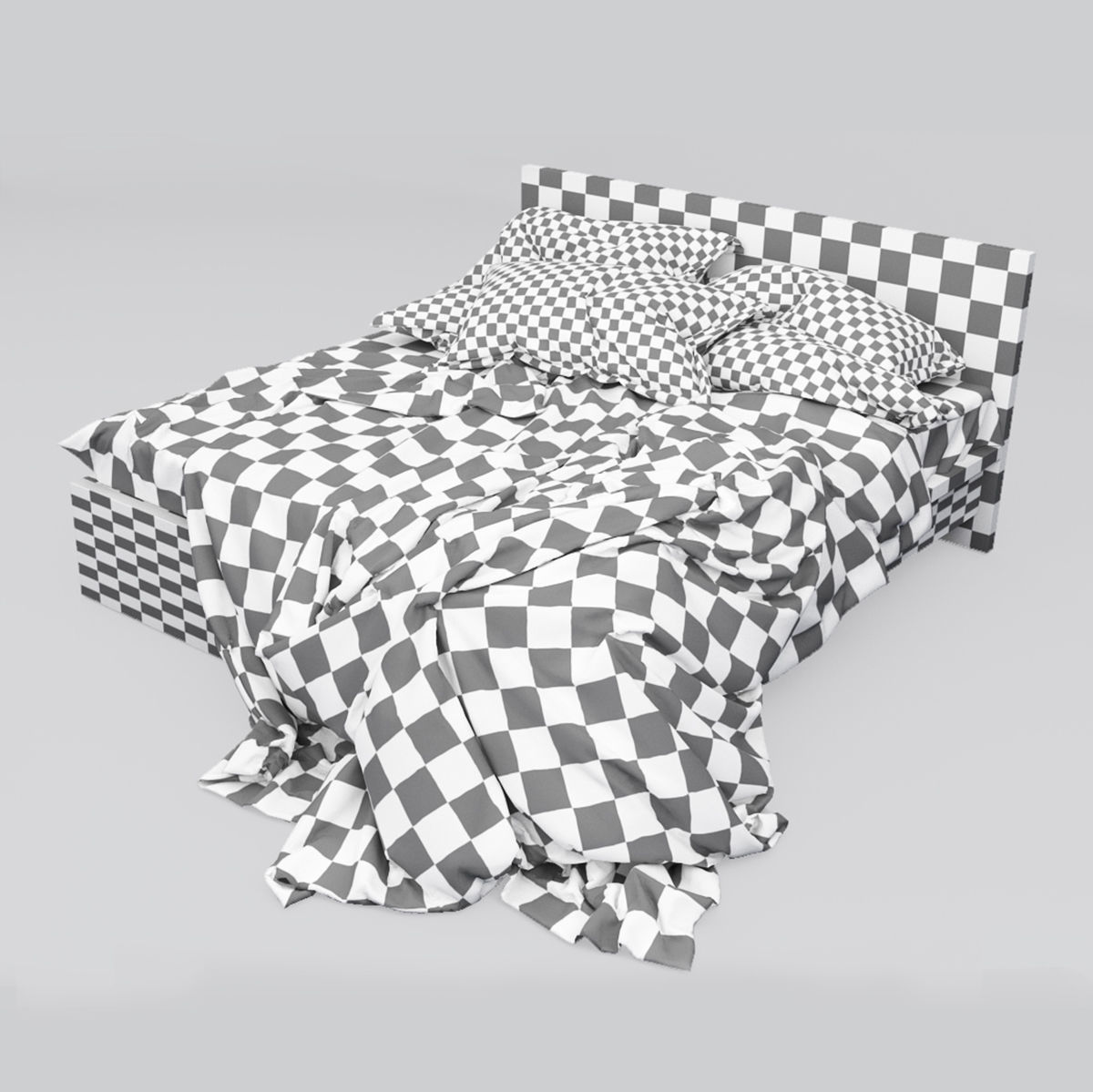 Bed collection 12 3D model_13