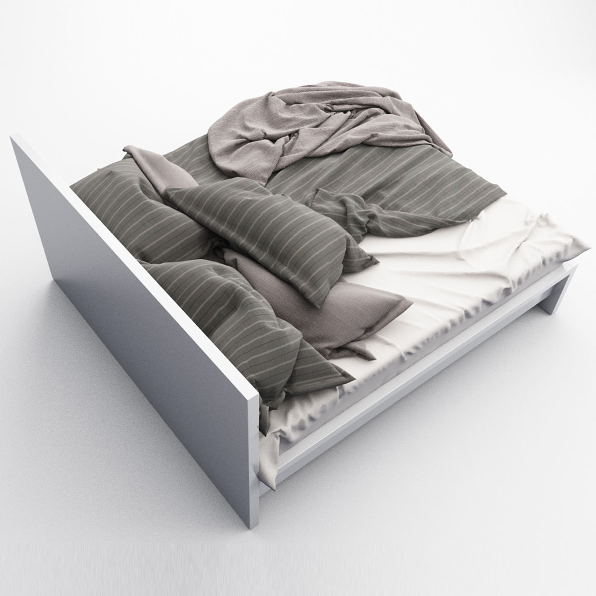 Bed collection 12 3D model_5