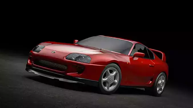 Toyota Supra MK4 3D model