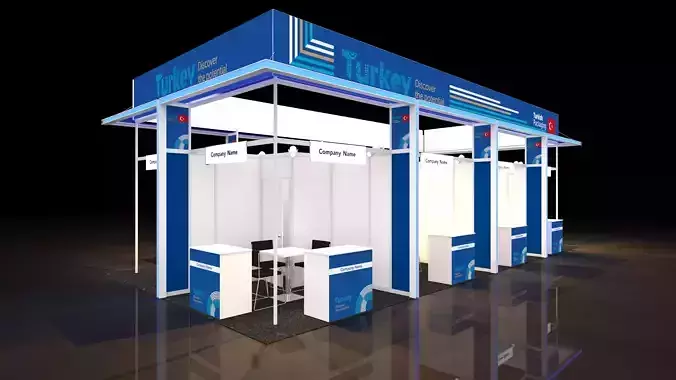 country participation stand according to 12x6 