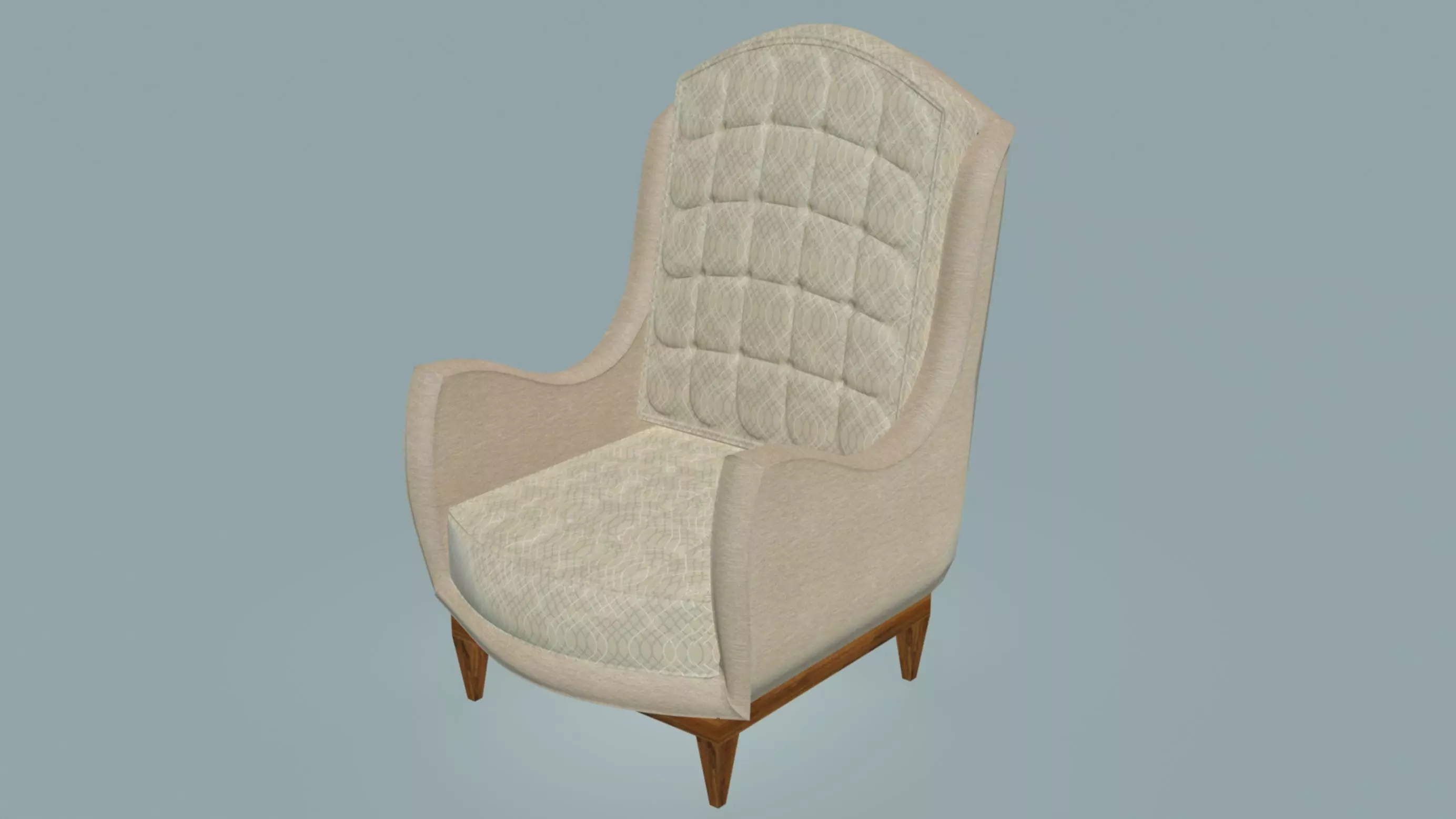 90-ties Armchair 3D model