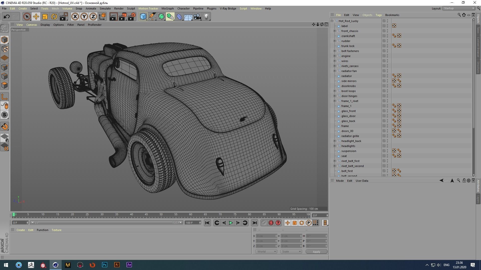 Hot Rod - Lucky 3D model_14
