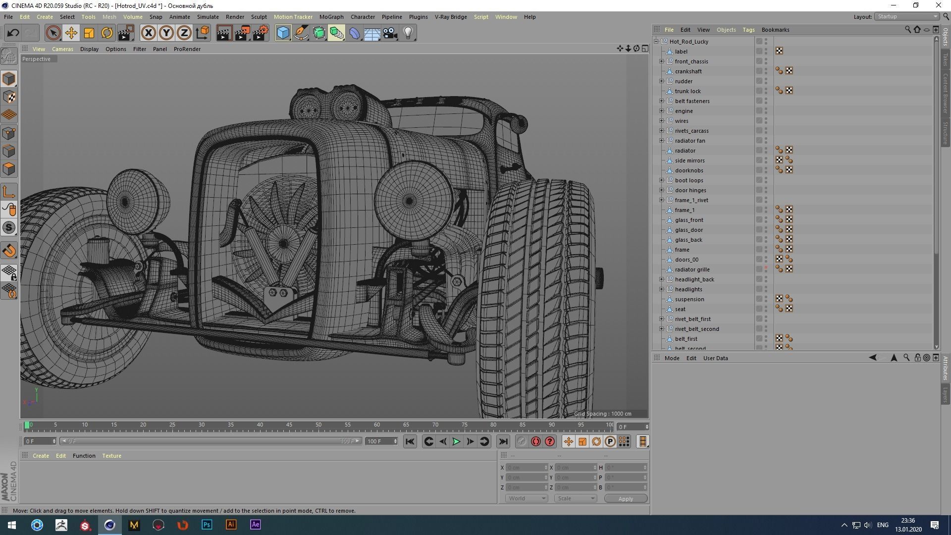 Hot Rod - Lucky 3D model_13