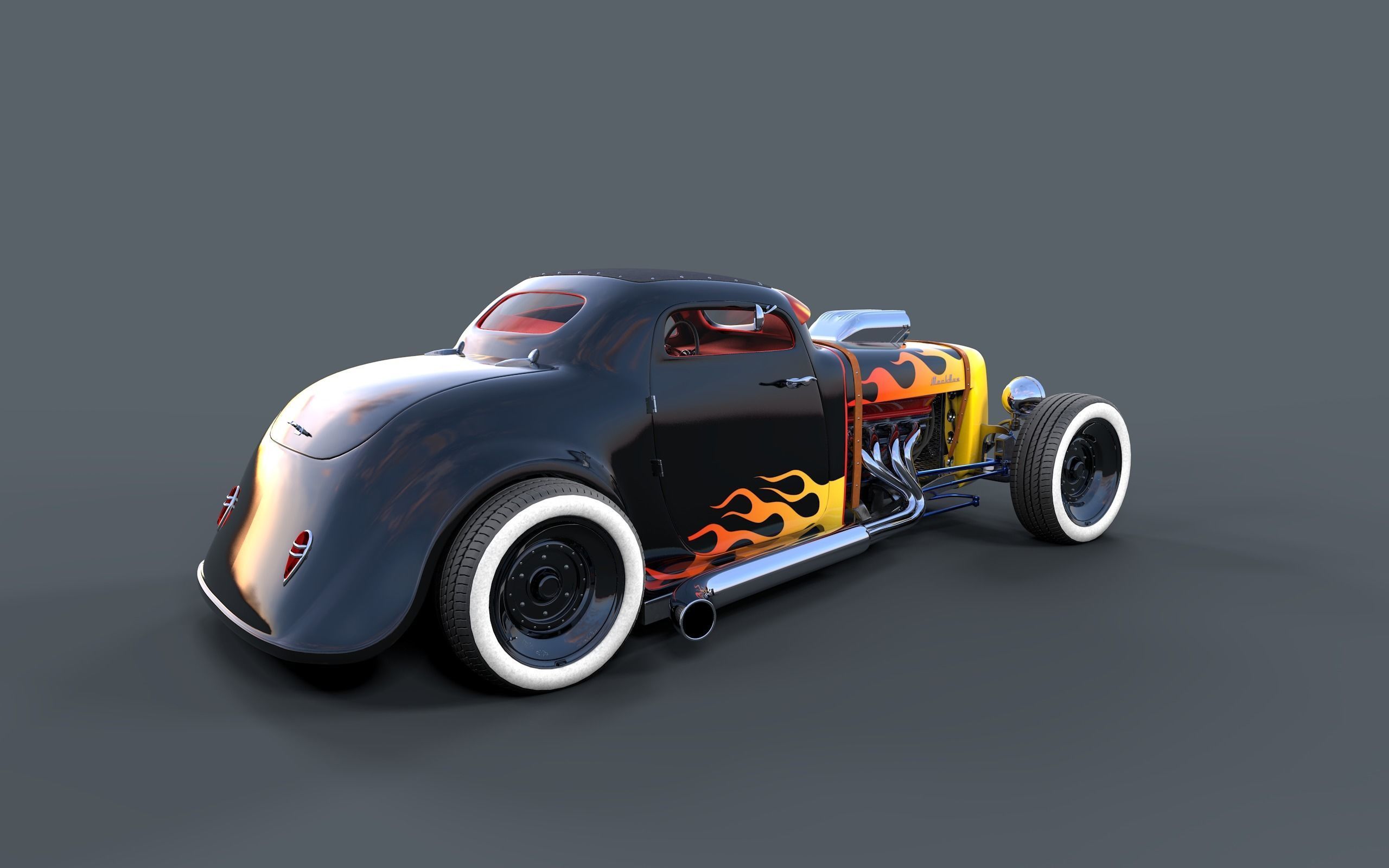 Hot Rod - Lucky 3D model_7