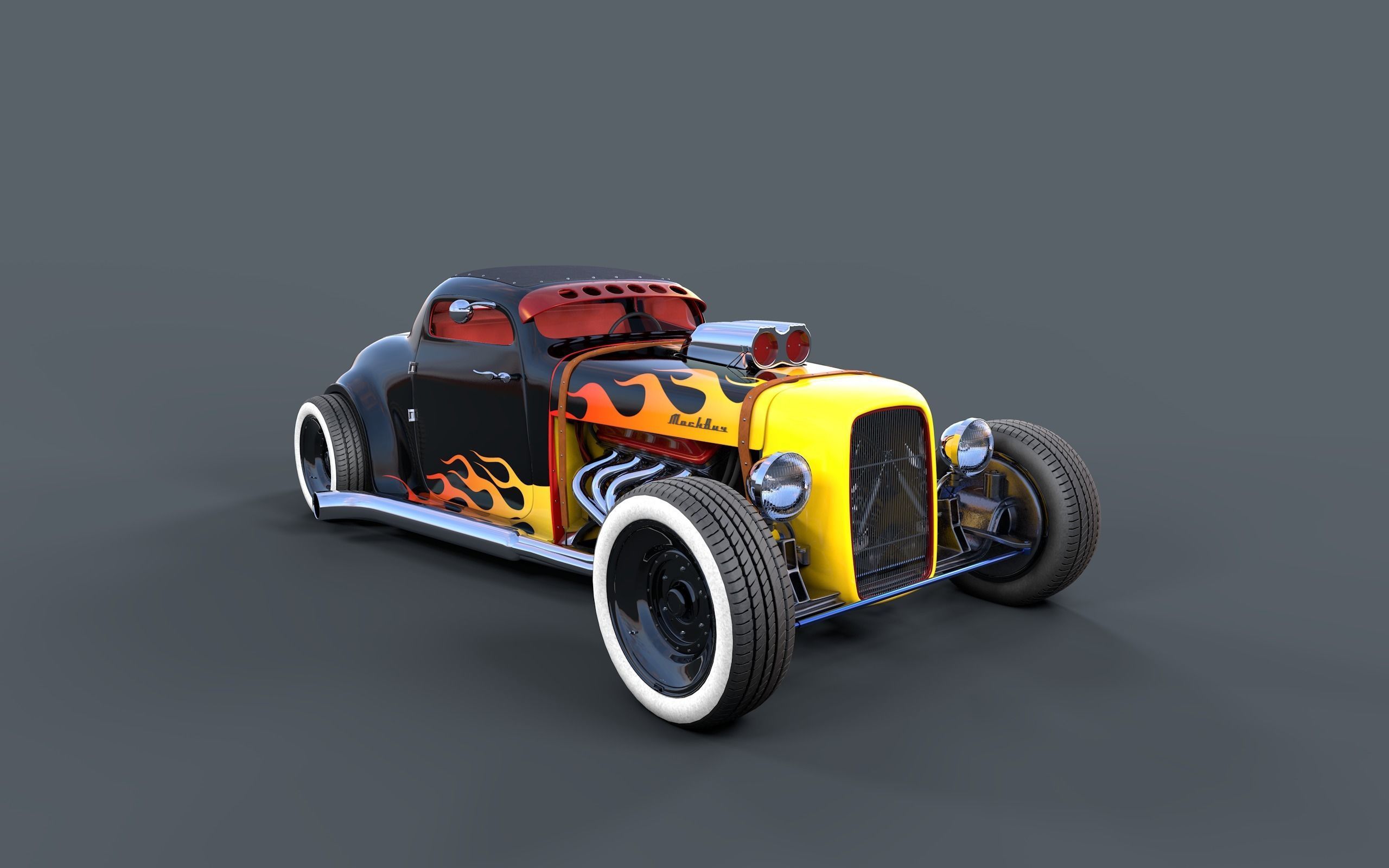 Hot Rod - Lucky 3D model_2