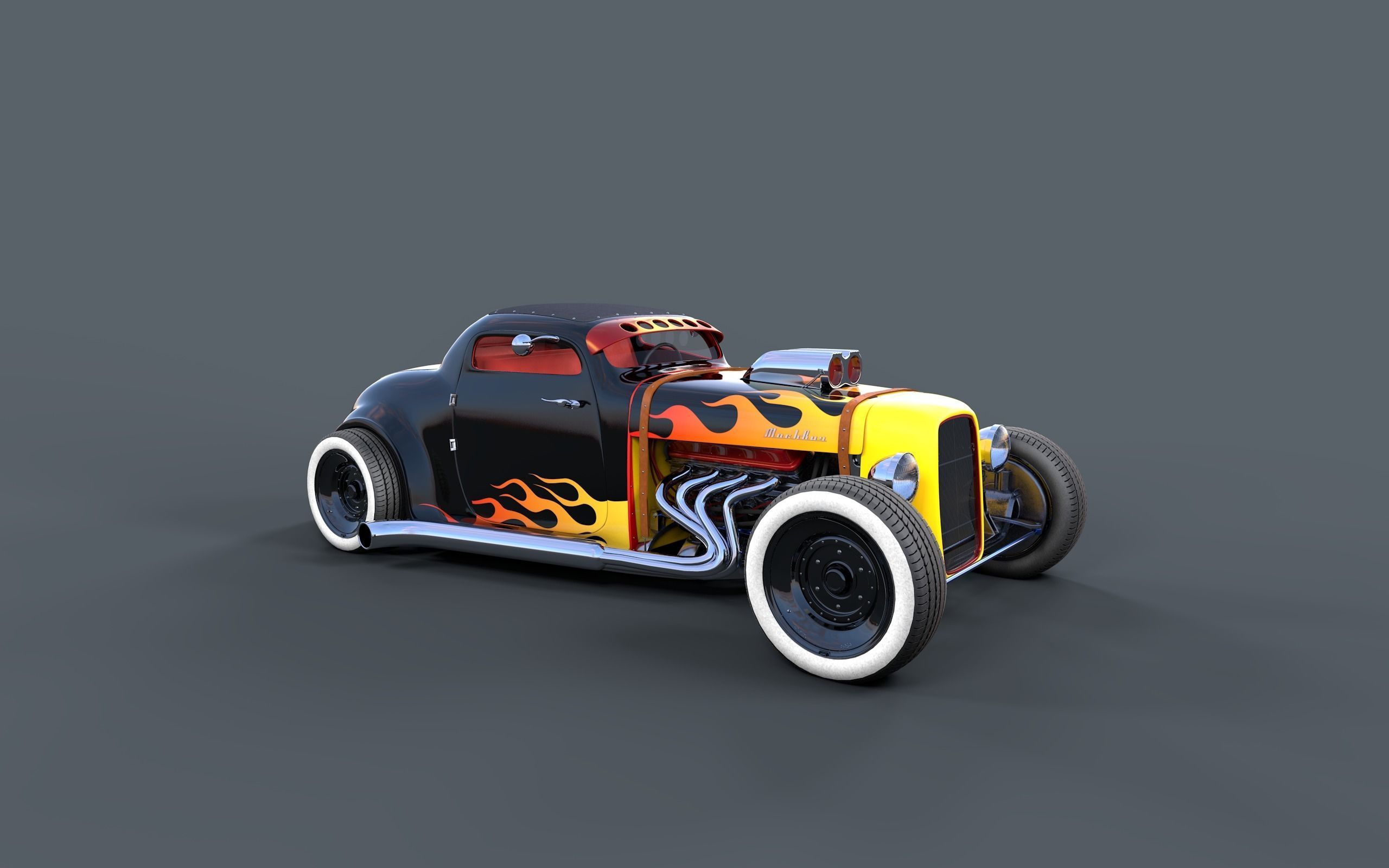 Hot Rod - Lucky 3D model_5