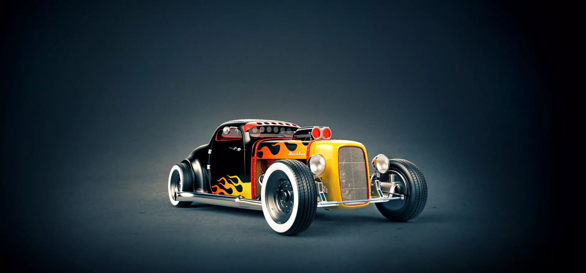 Hot Rod - Lucky 3D model_0
