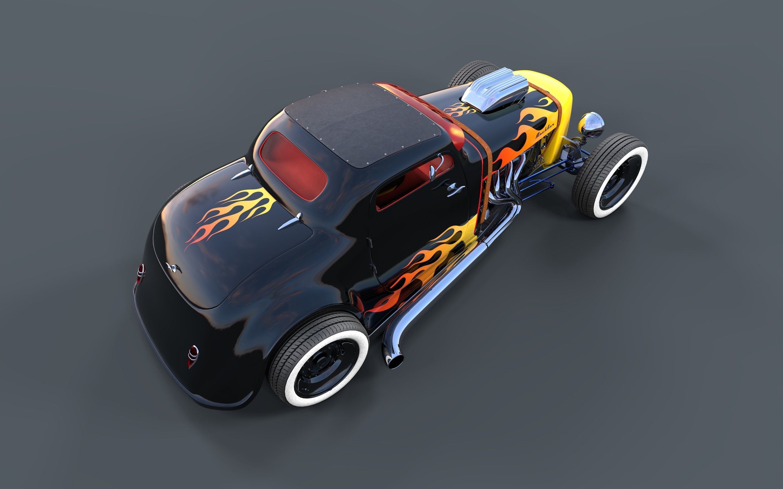 Hot Rod - Lucky 3D model_8