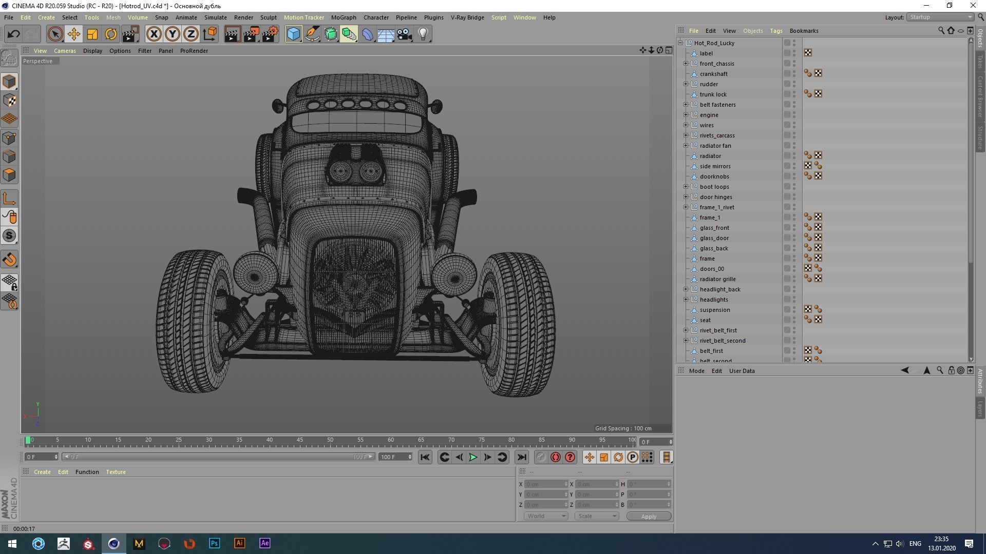 Hot Rod - Lucky 3D model_12