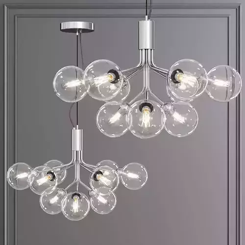 Nuura APIALES 9 by Sofie Refer Nickel and Clear