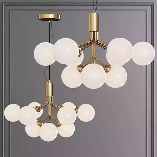 Nuura APIALES 9 by Sofie Refer Brass and Opal