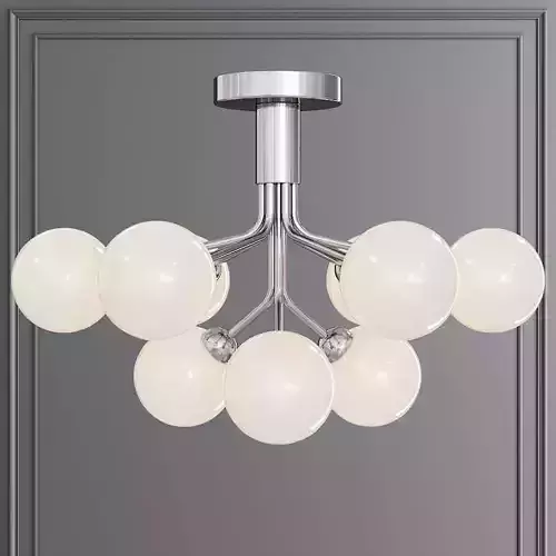 Nuura APIALES 9 CEILING by Sofie Refer Nickel and Opal