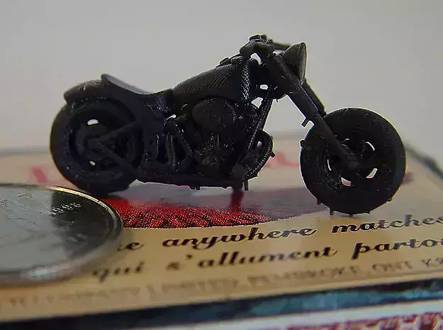 Harley Davidson 1960 3D print model