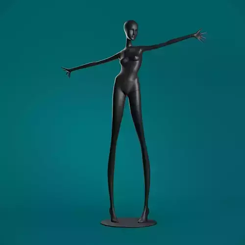 Mannequin 608 coll60 3D model