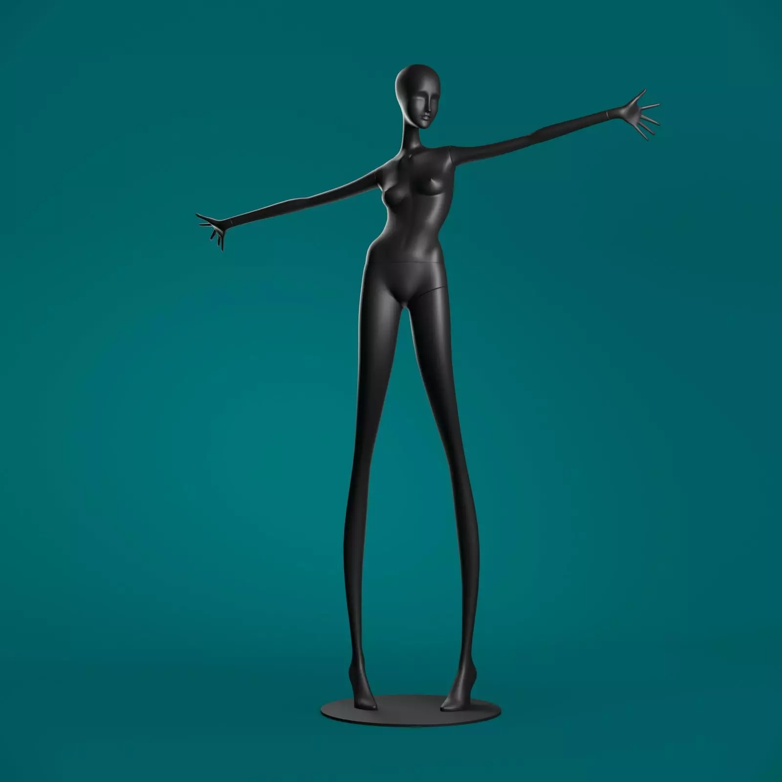 Mannequin 608 coll60 3D model