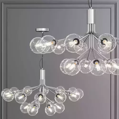 Nuura APIALES 18 by Sofie Refer Nickel and Clear