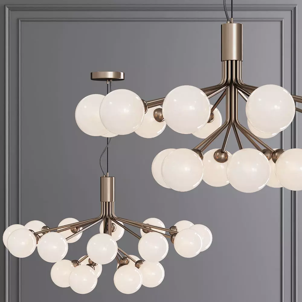 Nuura APIALES 18 by Sofie Refer Bronze and Opal 3D model_0