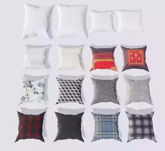 Realistic Pillows Pack
