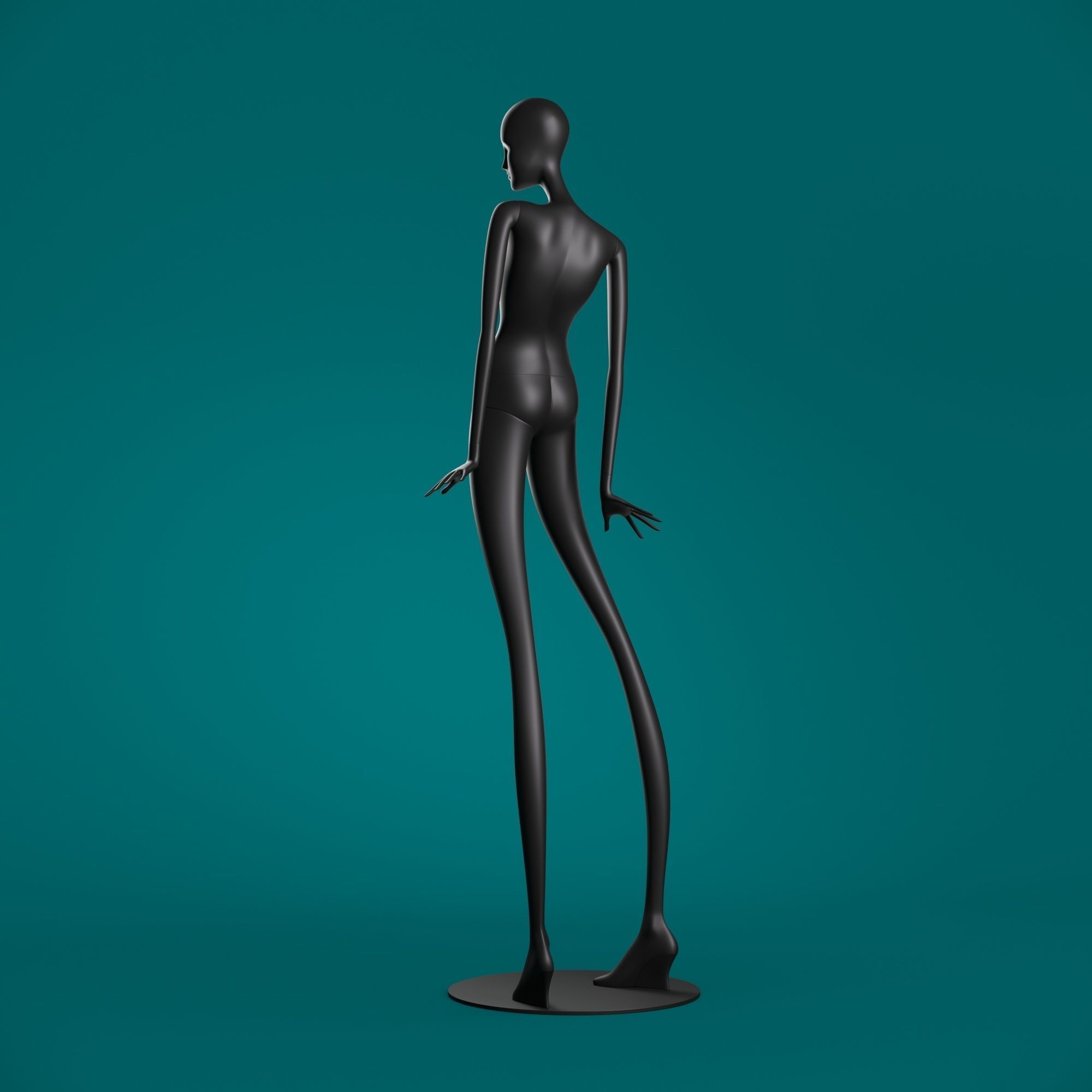 Mannequin 609 coll60 3D model_2