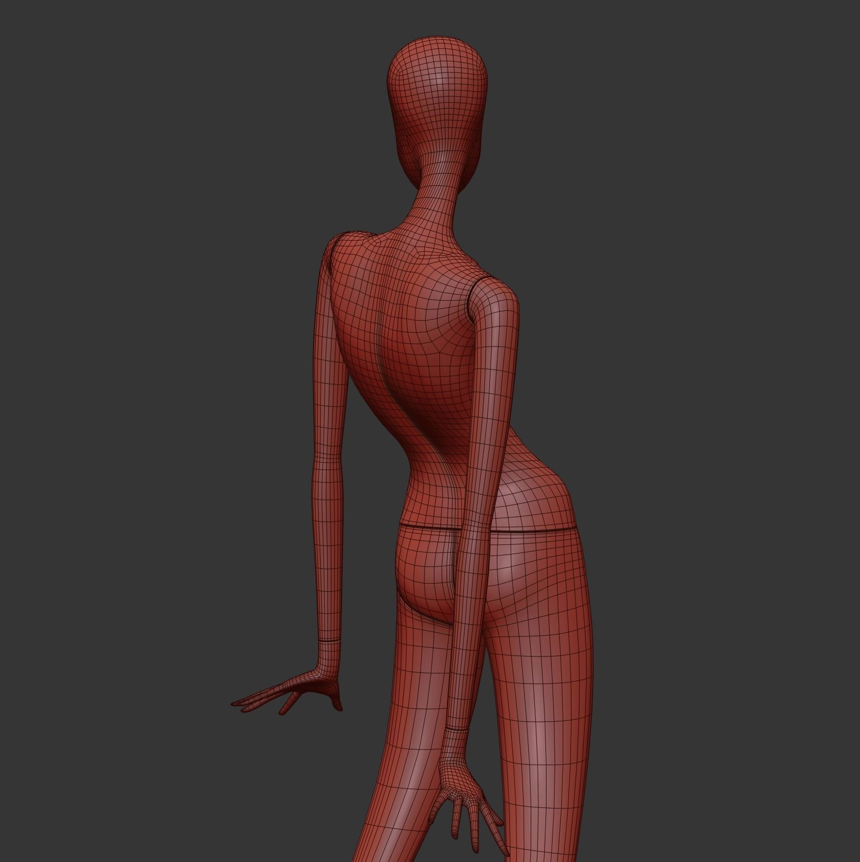 Mannequin 609 coll60 3D model_5