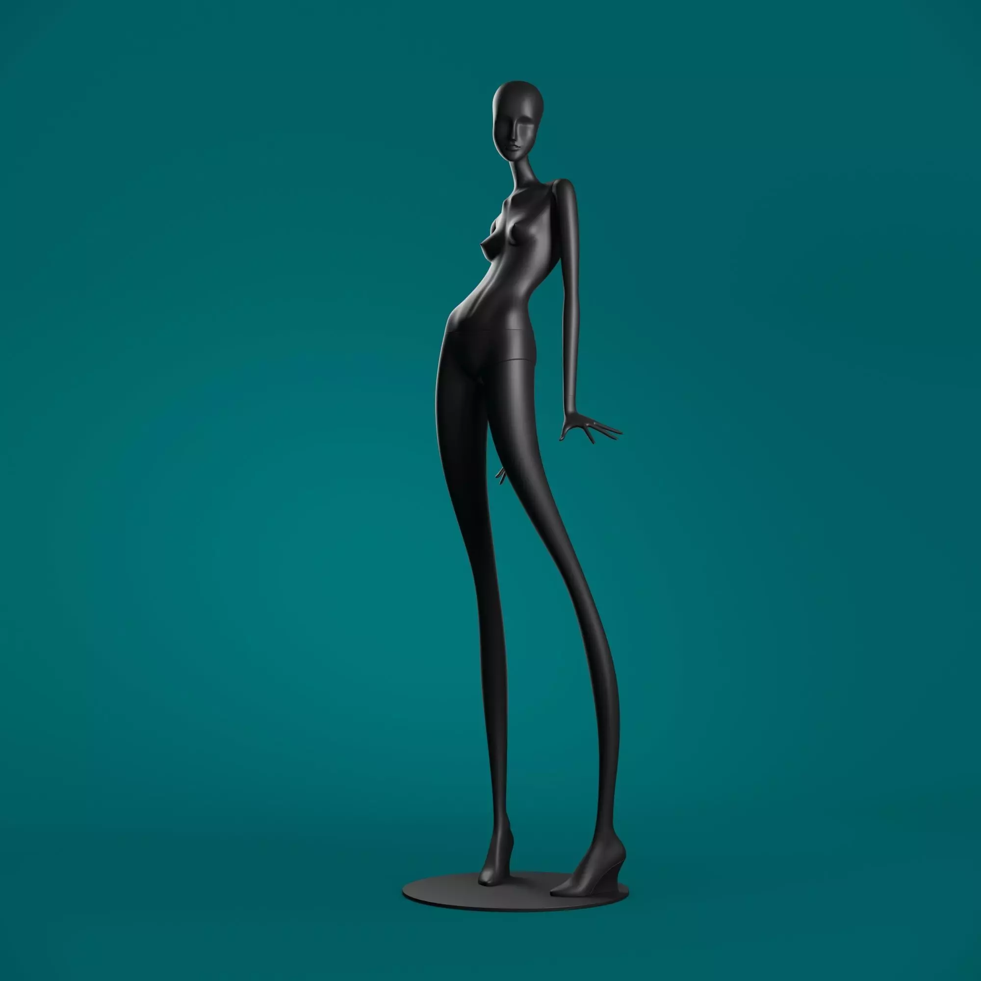 Mannequin 609 coll60 3D model_0