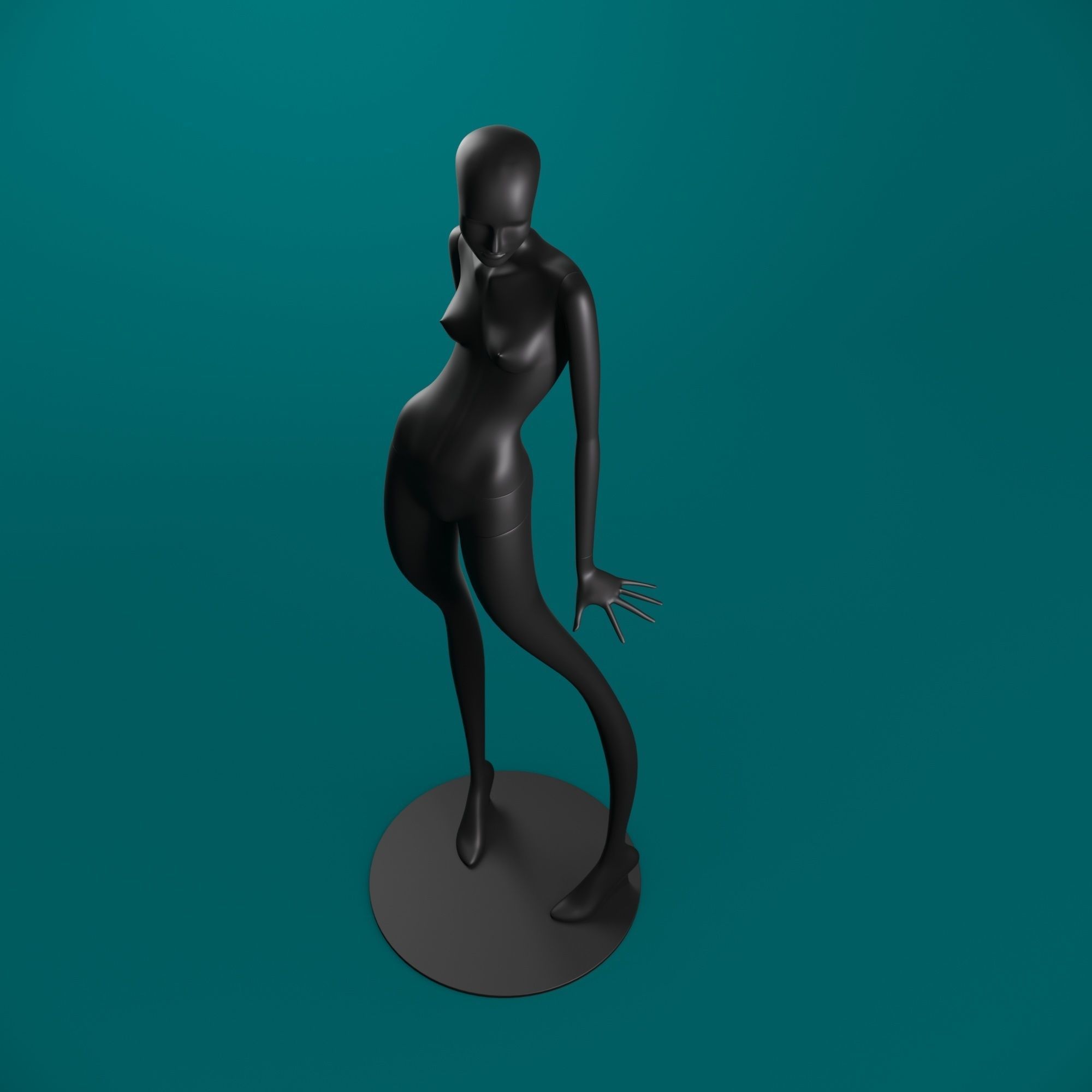 Mannequin 609 coll60 3D model_10