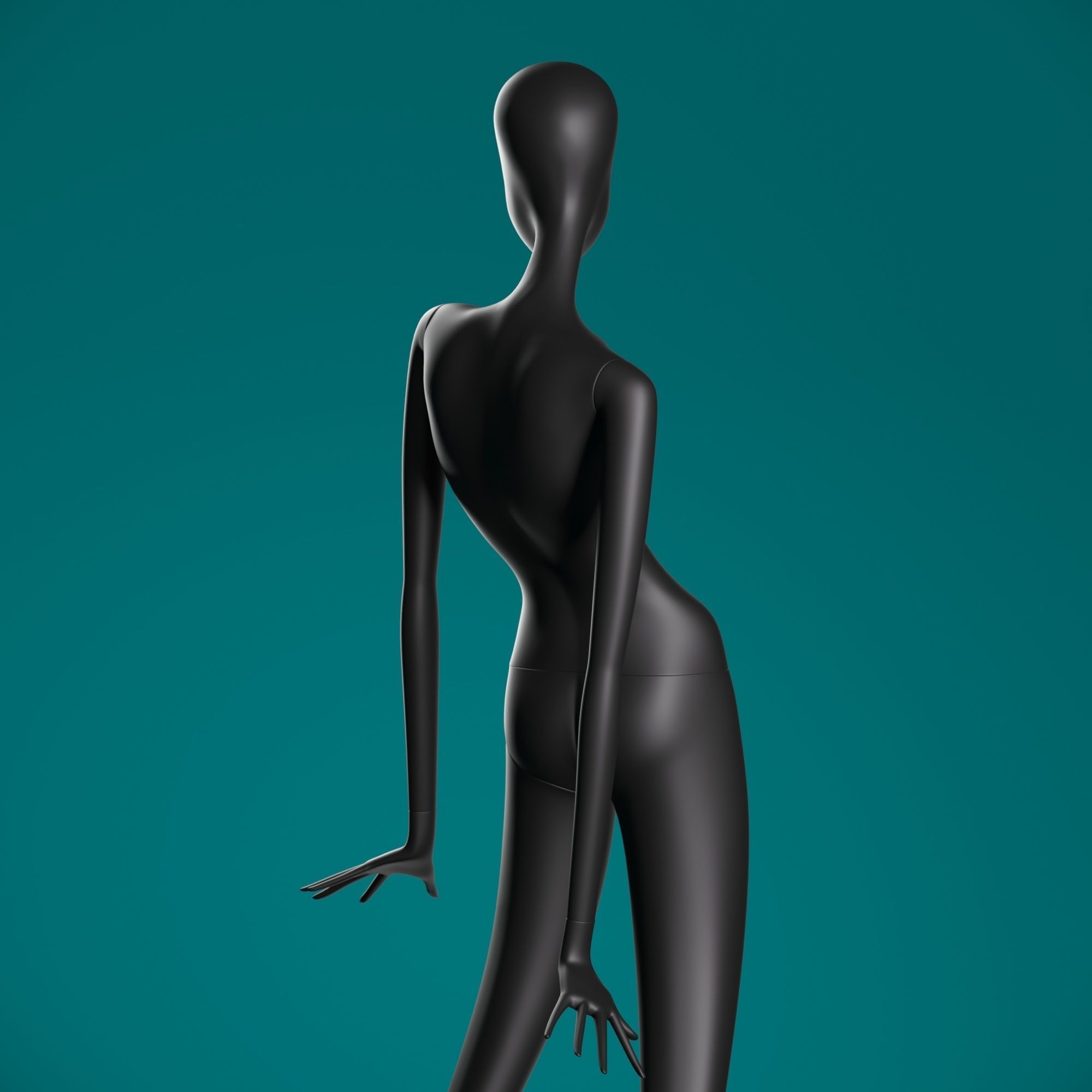 Mannequin 609 coll60 3D model_4