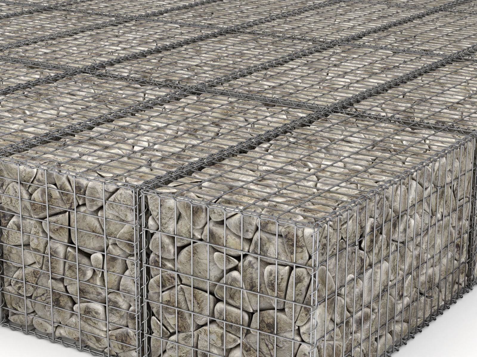 Gabion Basket 3D model_9