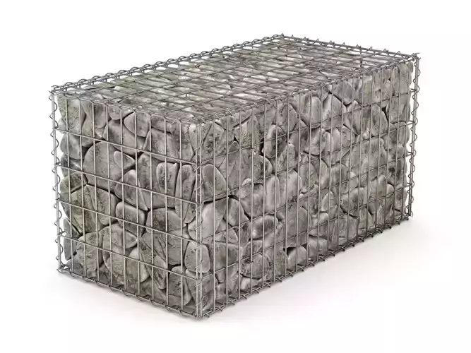 Gabion Basket 3D model