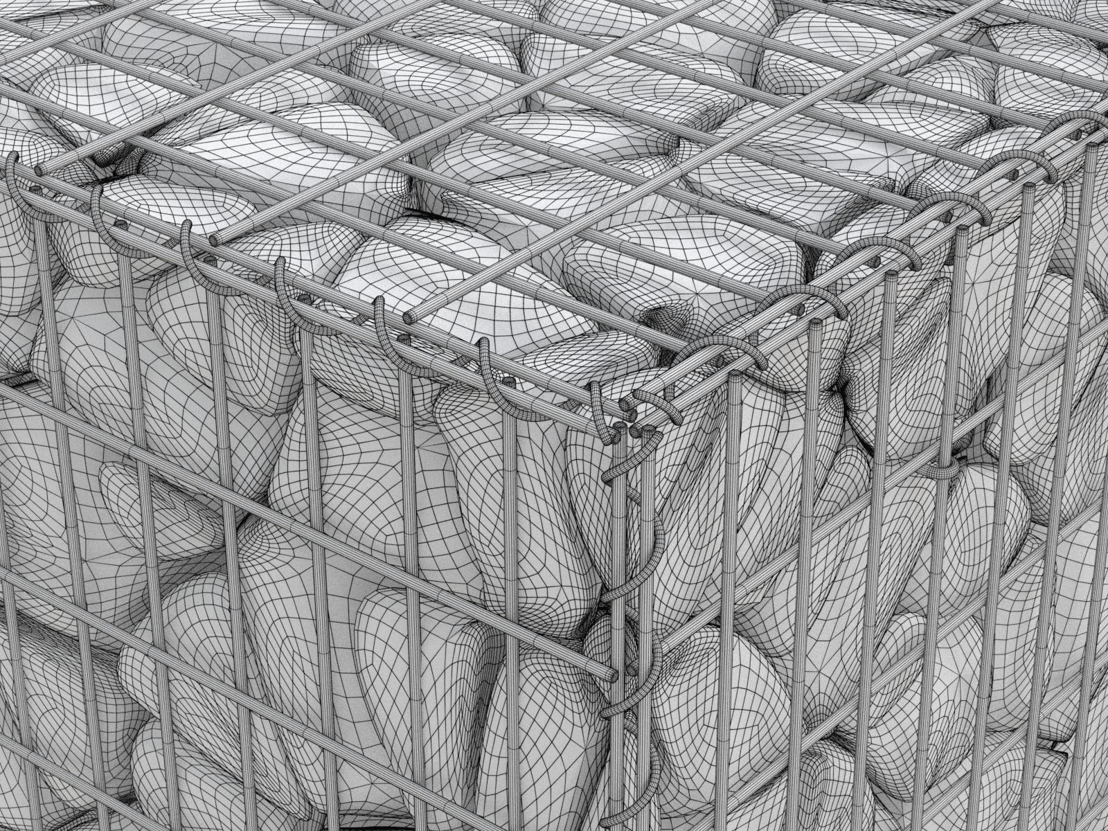 Gabion Basket 3D model_24