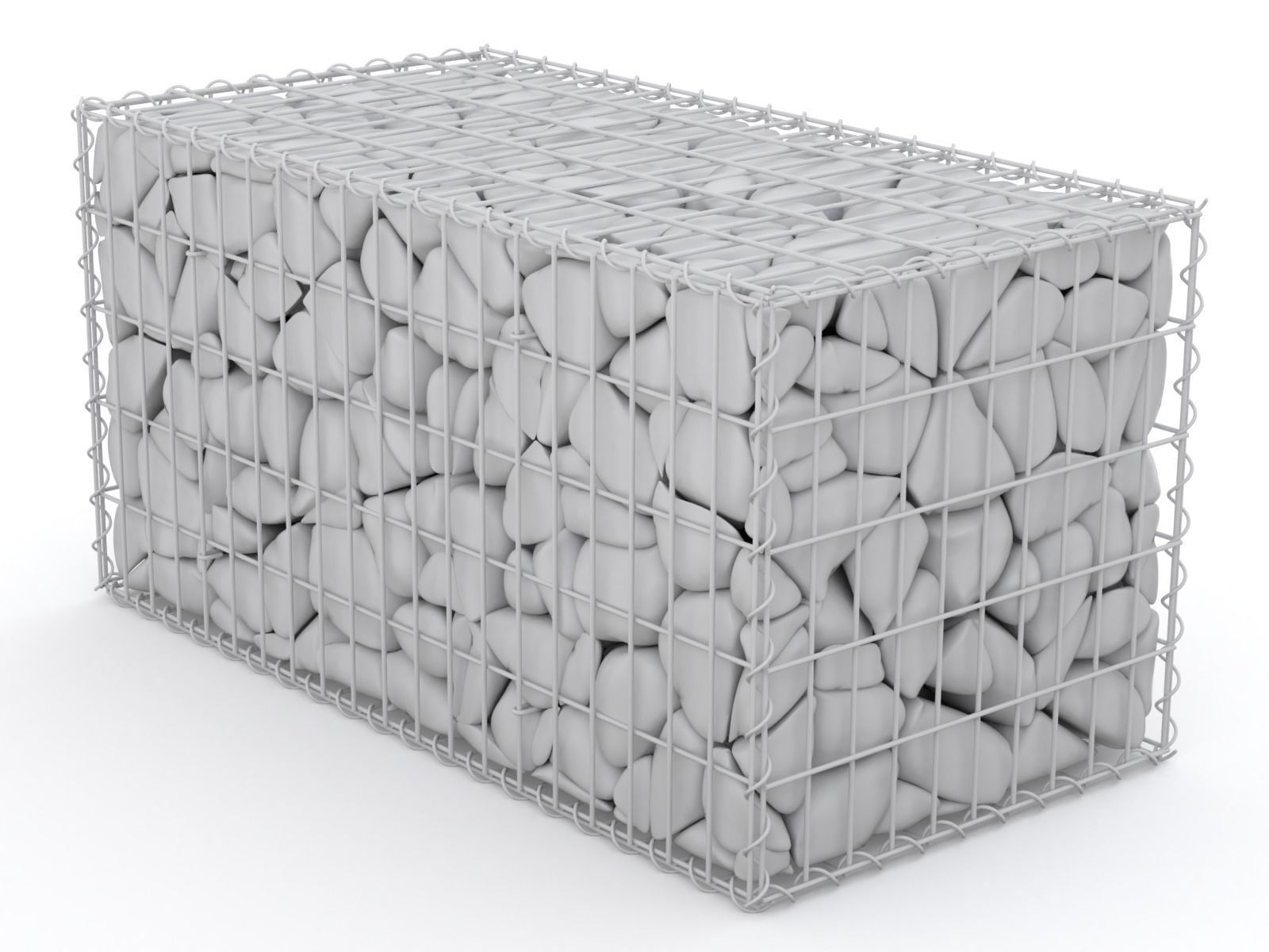Gabion Basket 3D model_12