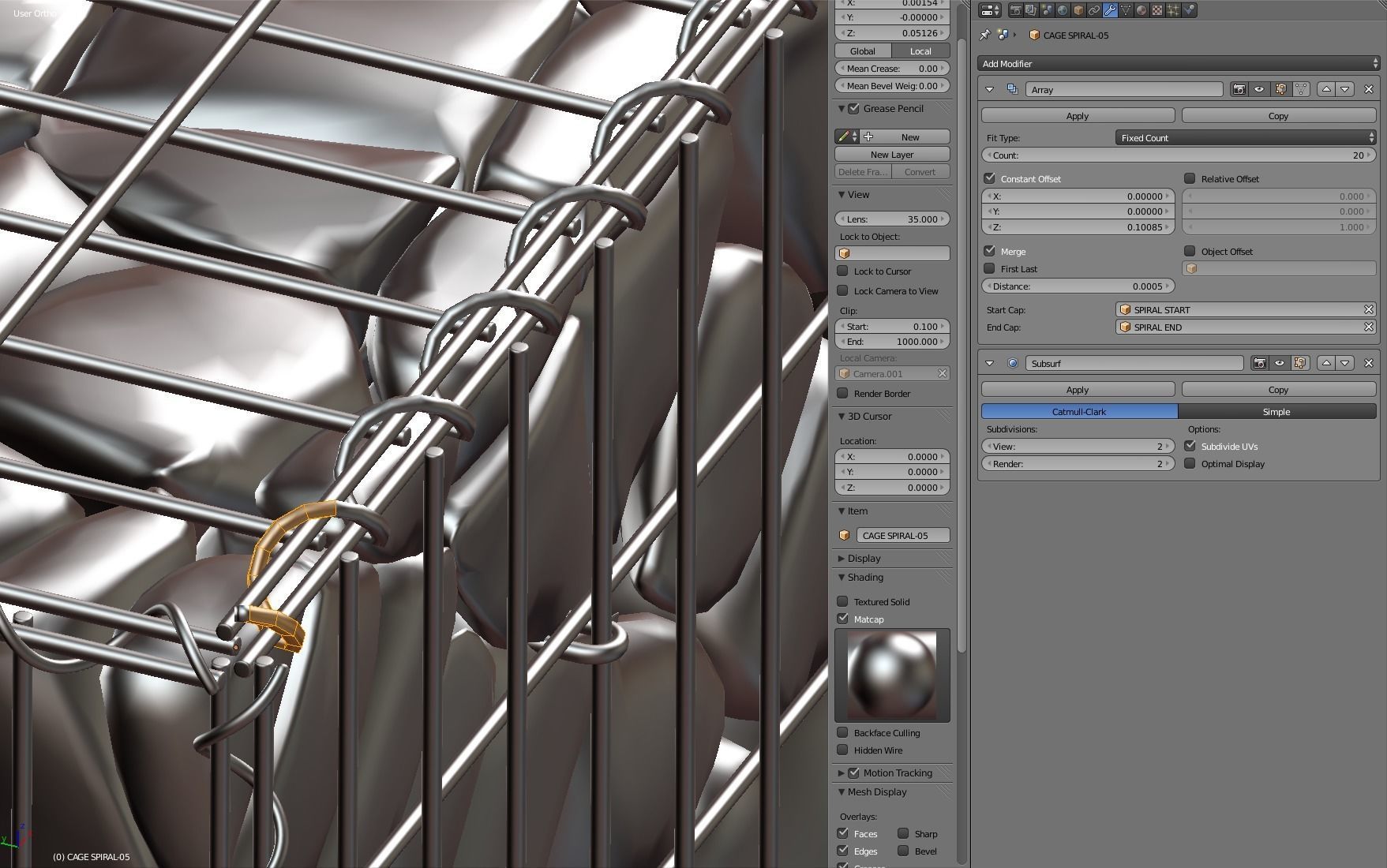 Gabion Basket 3D model_14