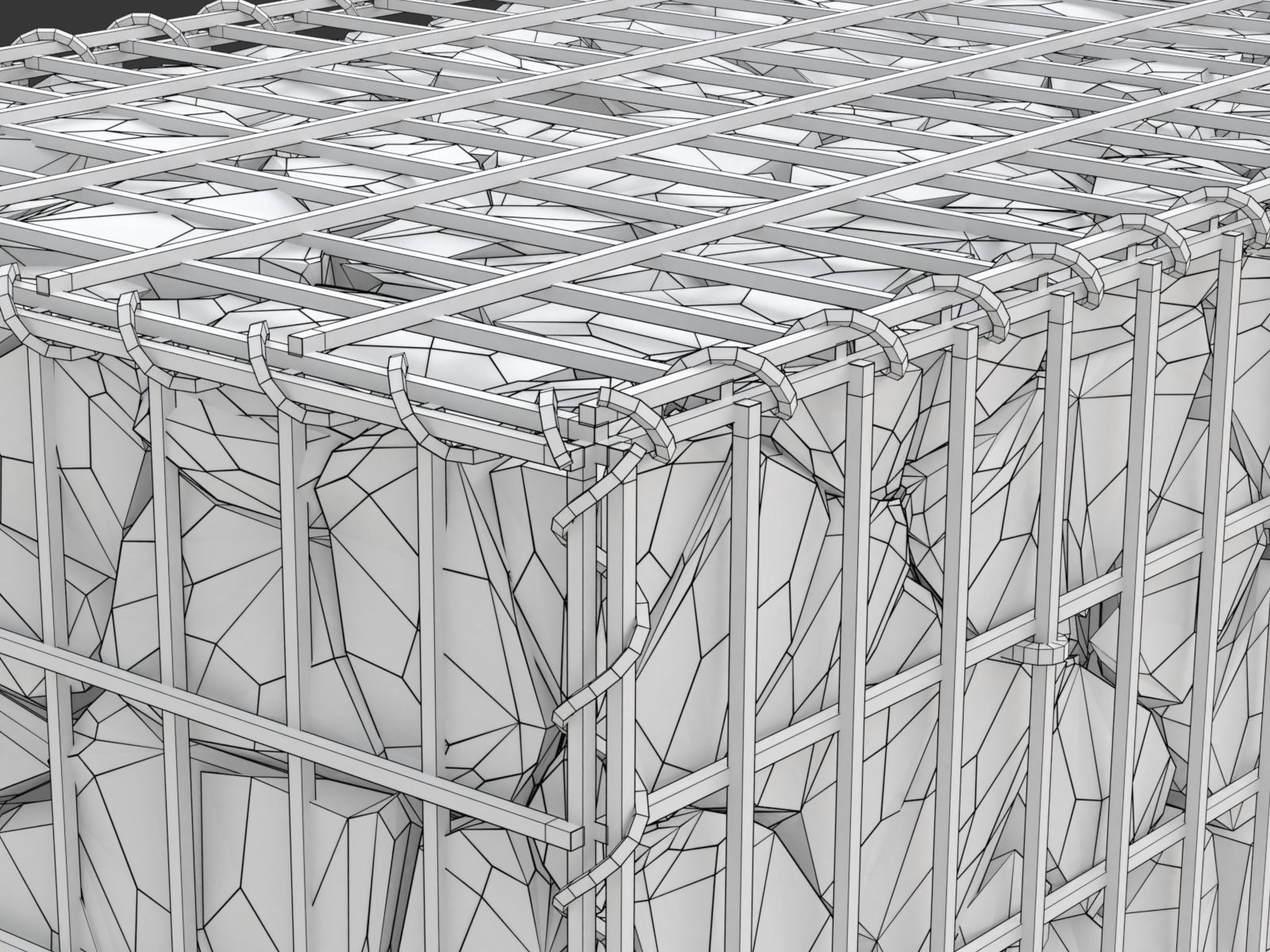 Gabion Basket 3D model_18