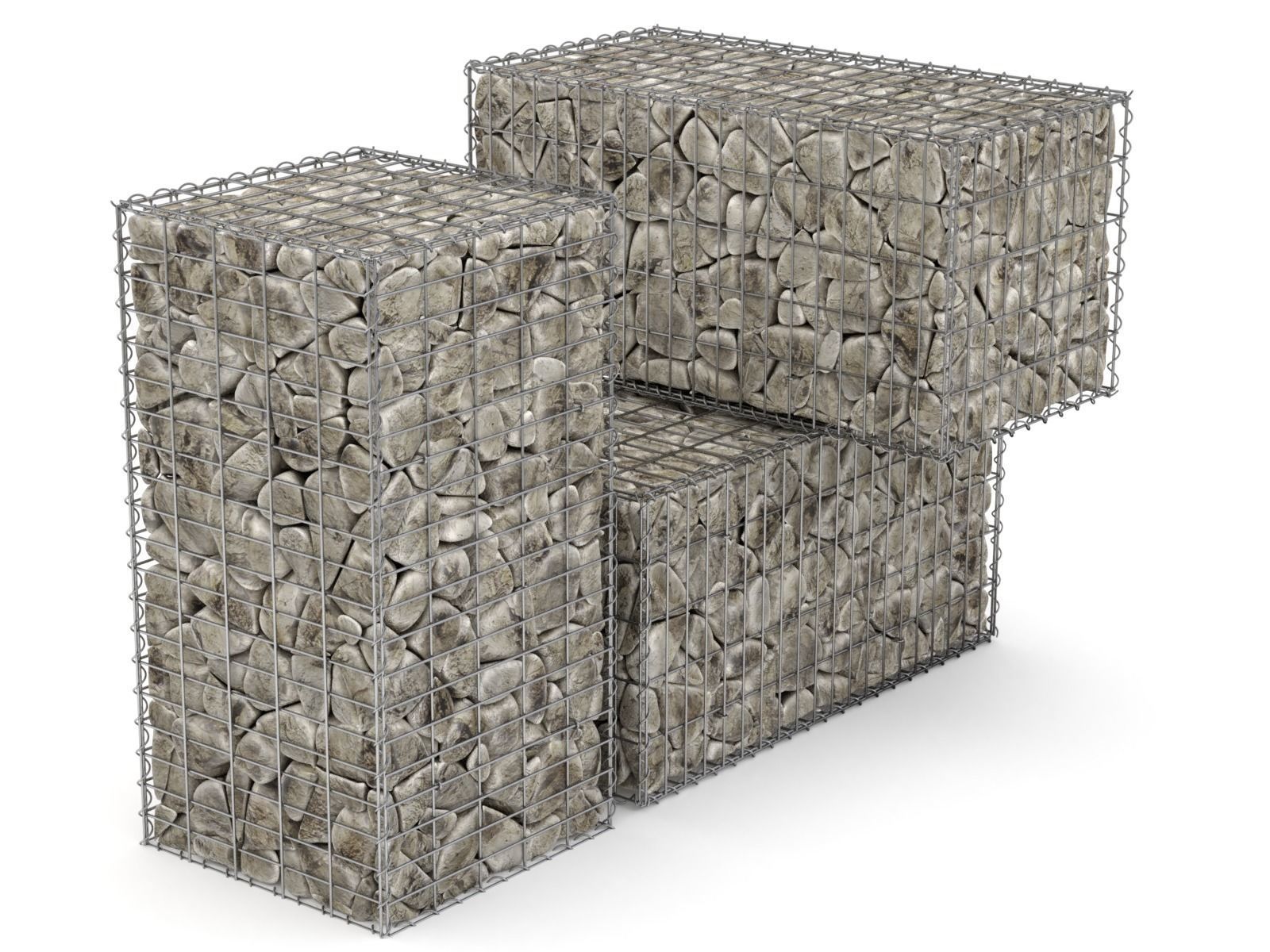 Gabion Basket 3D model_8