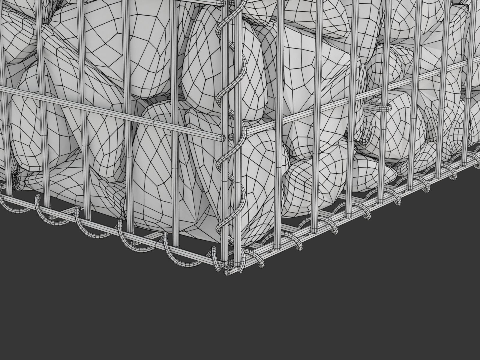 Gabion Basket 3D model_22