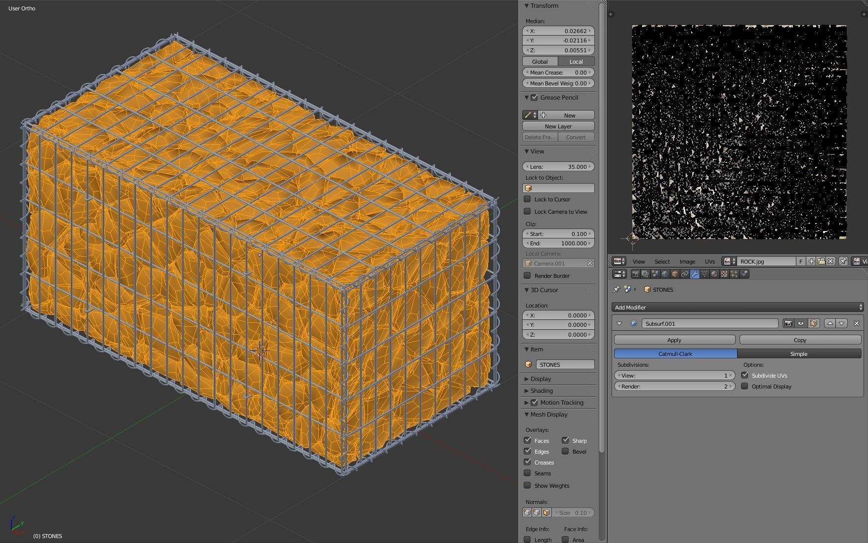 Gabion Basket 3D model_16