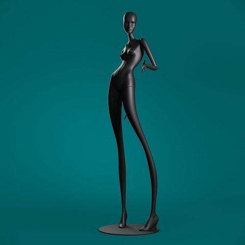 Mannequin 6010 coll60 3D model