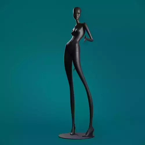 Mannequin 6010 coll60 3D model