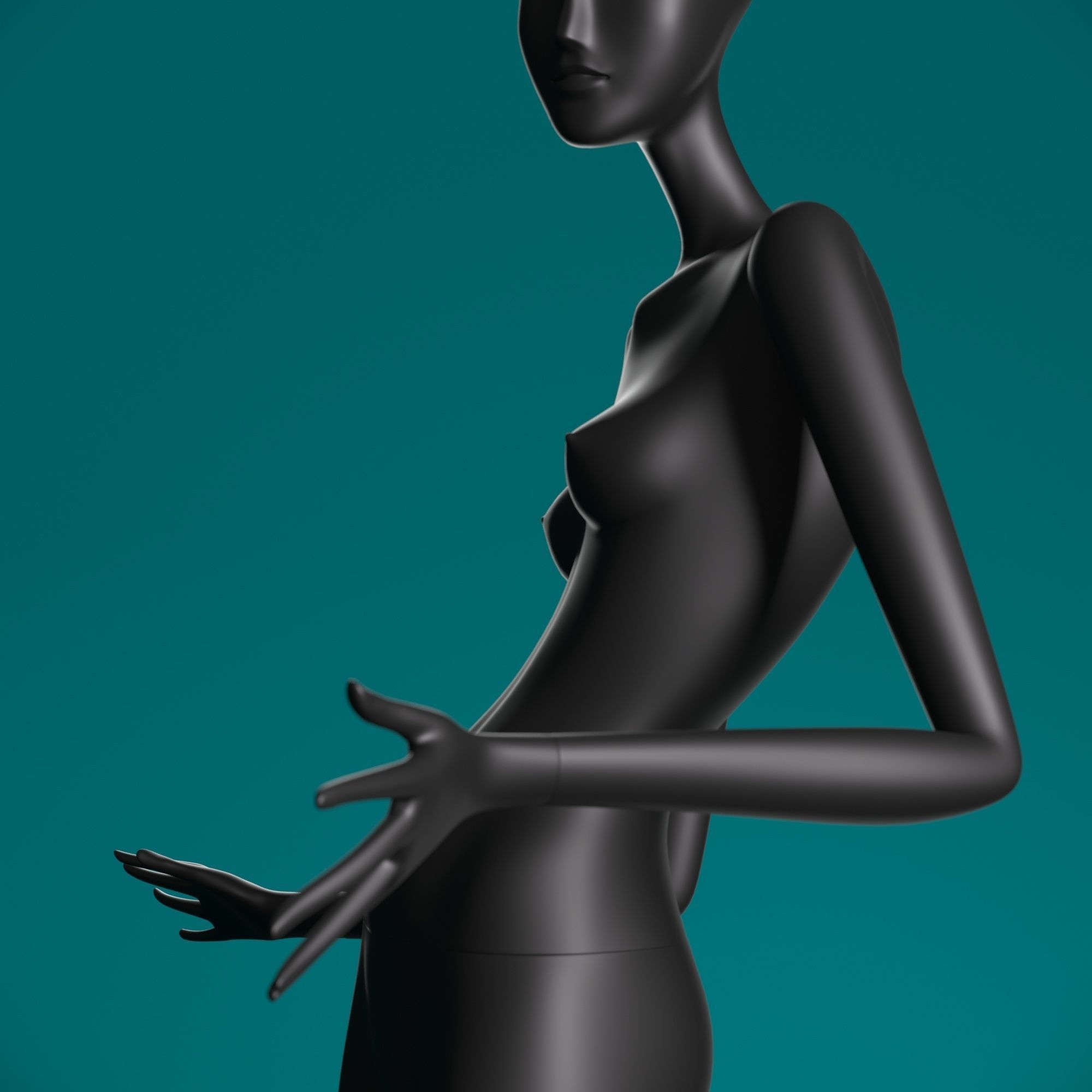Mannequin 6011 coll60 3D model_8