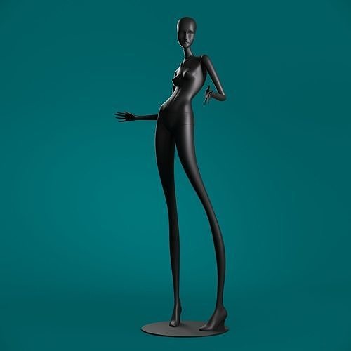 Mannequin 6011 coll60 3D model