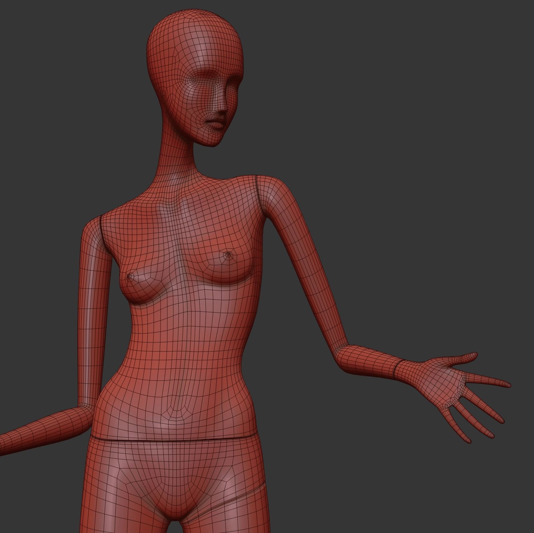 Mannequin 6011 coll60 3D model_5