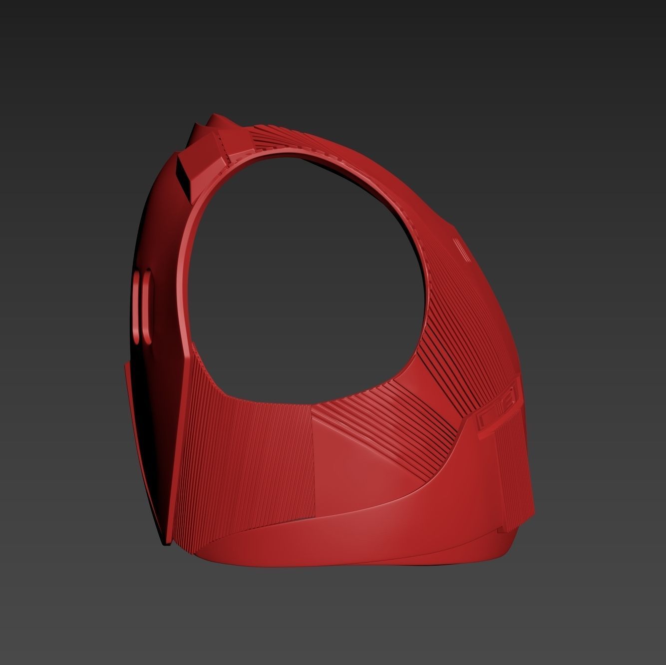 Star Wars The Rise of Skywalker Sith Trooper Chest Back Armour 3D print model_8