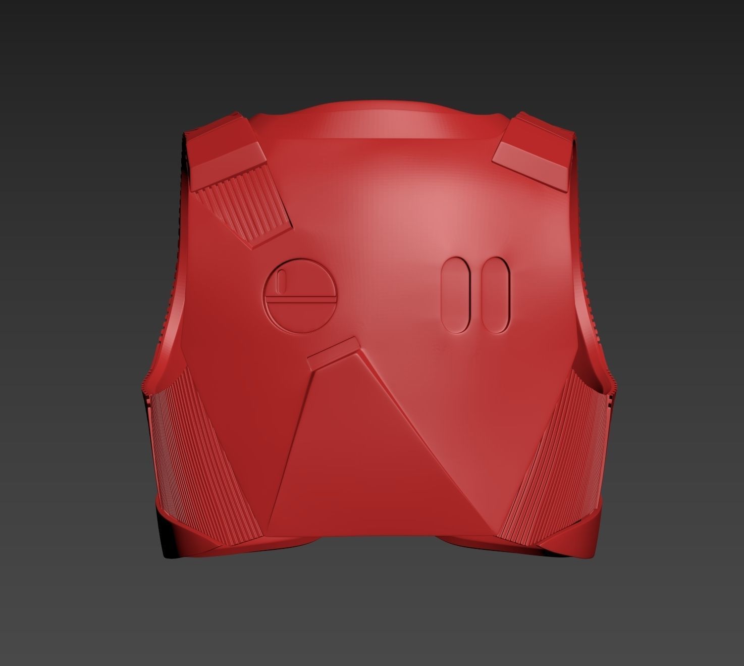 Star Wars The Rise of Skywalker Sith Trooper Chest Back Armour 3D print model_6