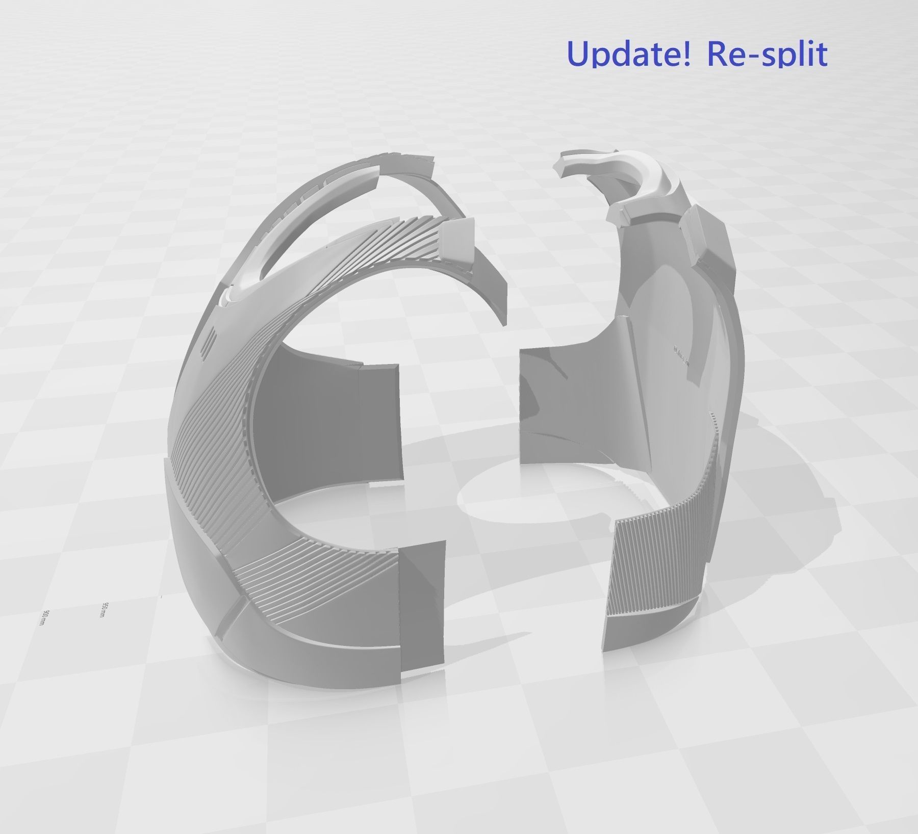 Star Wars The Rise of Skywalker Sith Trooper Chest Back Armour 3D print model_1