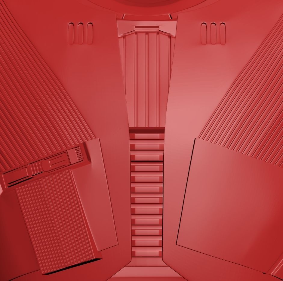 Star Wars The Rise of Skywalker Sith Trooper Chest Back Armour 3D print model_11