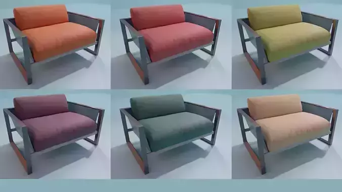 Modern Club Chair