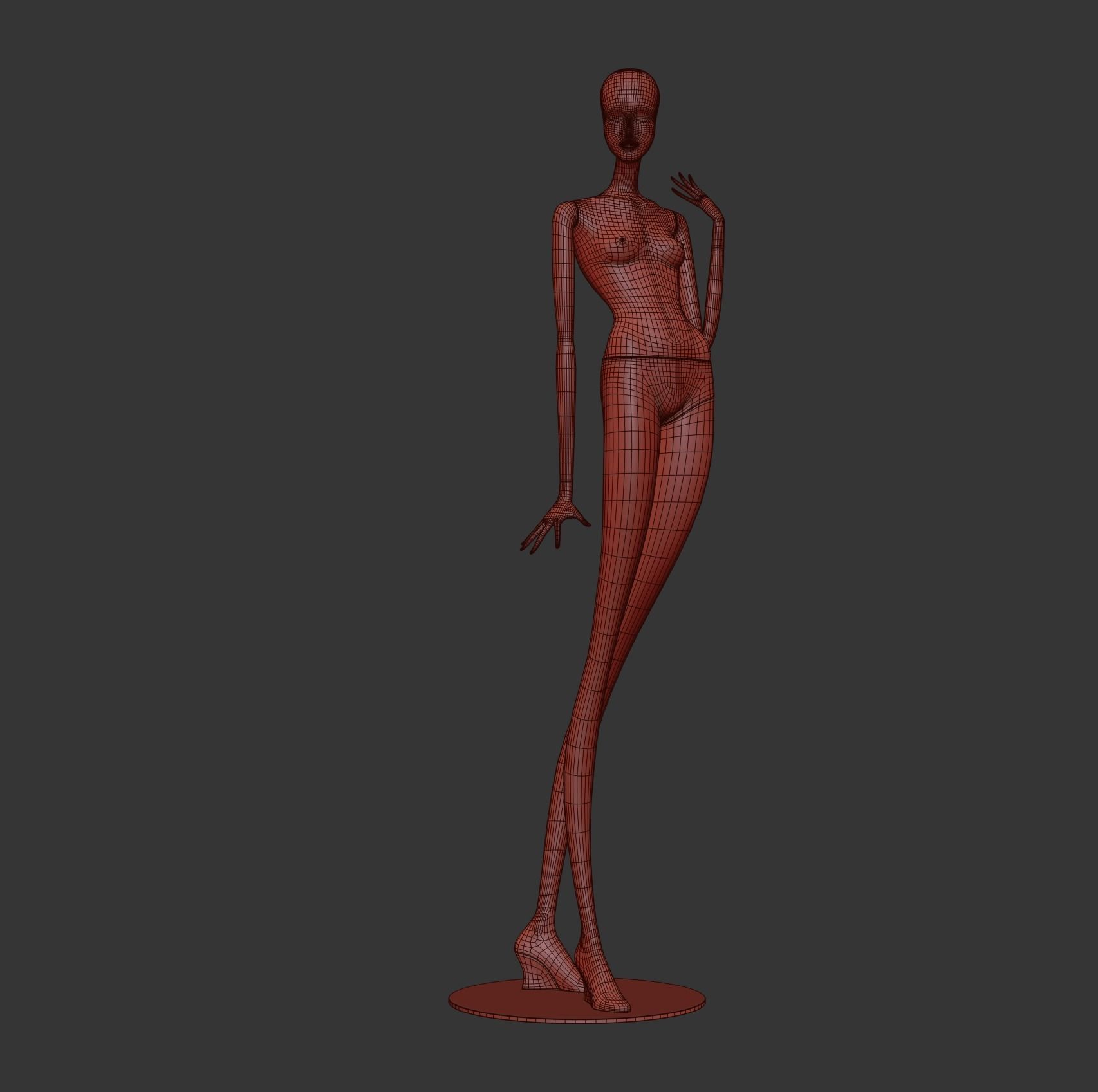 Mannequin 6013 coll60 3D model_1